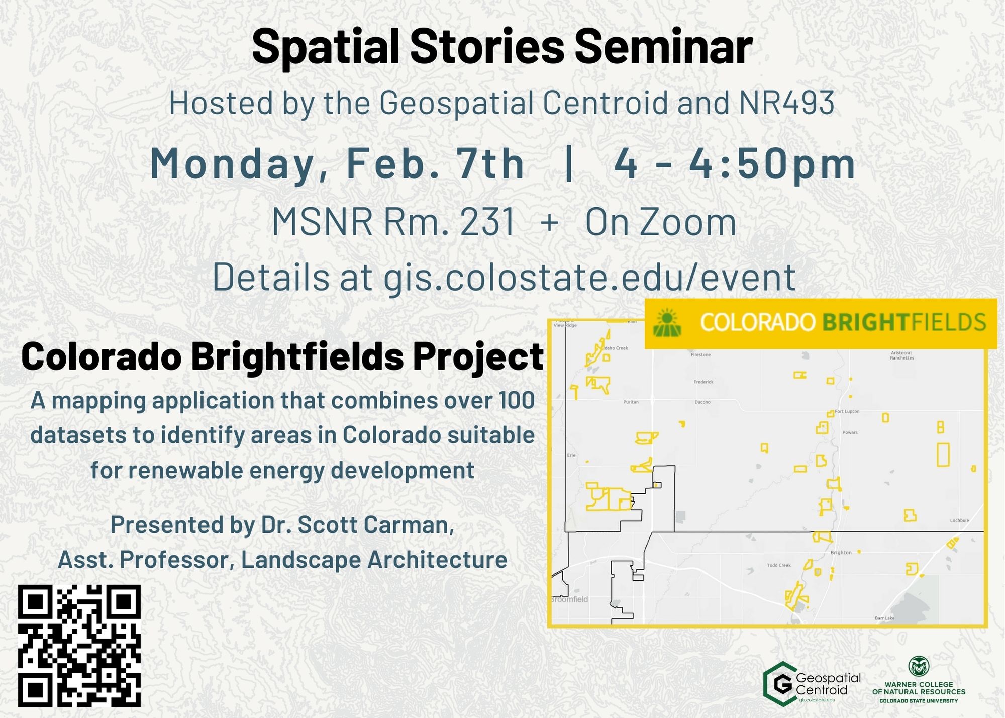 Colorado Brightfields Seminar